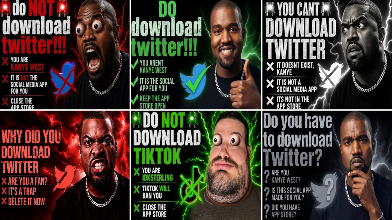 DO NOT DOWNLOAD TWITTER!!! Meme All Versions