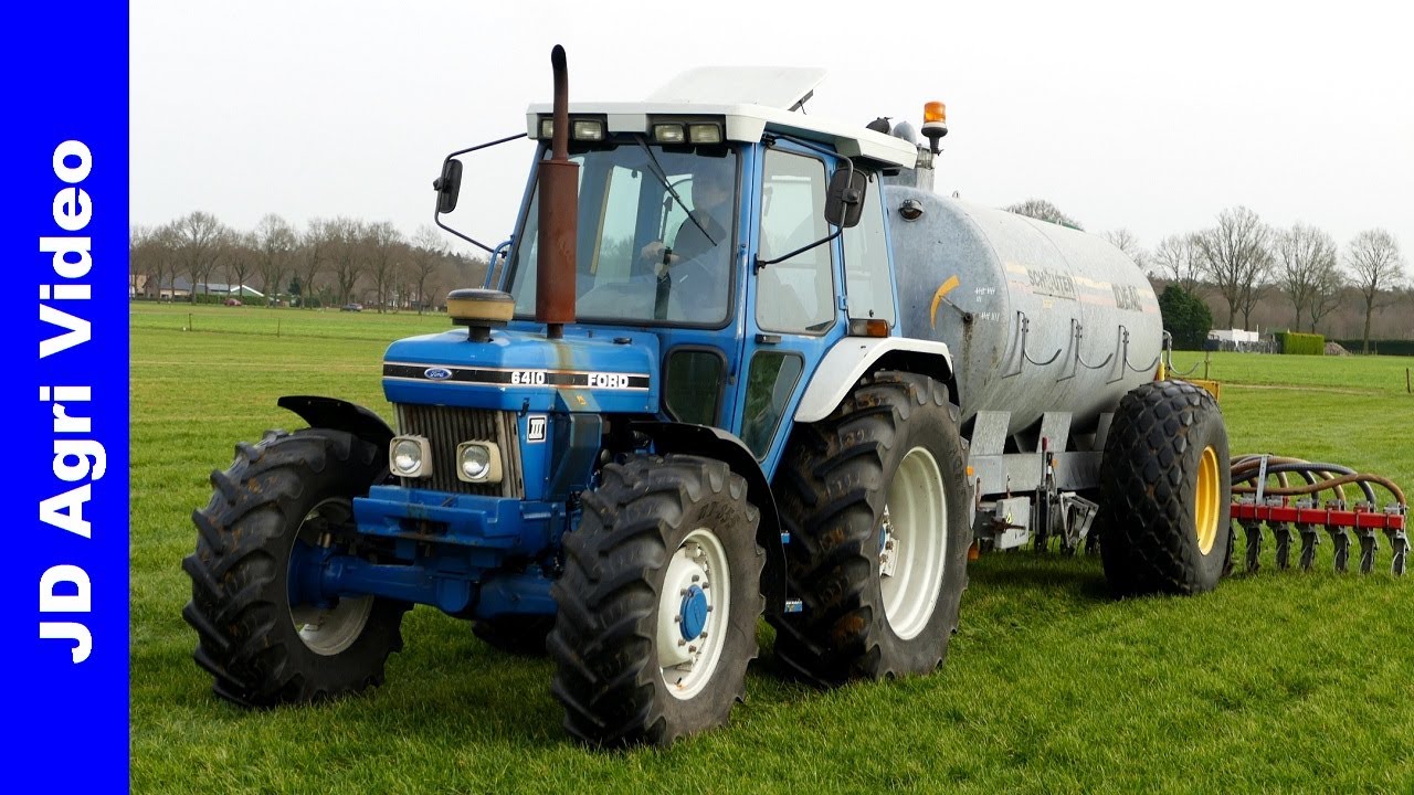 Ford 6410 + 5610 | Mest injecteren | Injection slurry | Gülle ausbringen | van Klompenburg Hulshorst