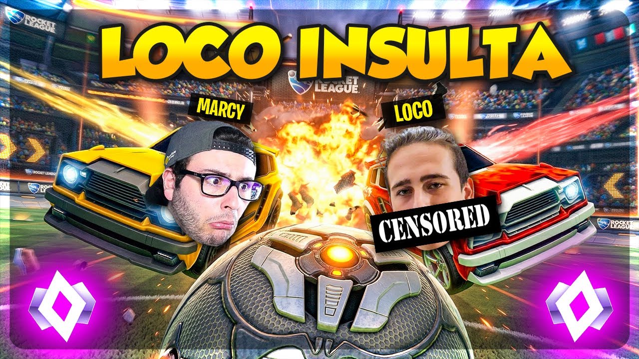 LOCO INSULTA GLI ITALIANI - ROAD TO CHAMPIONS Rocket League