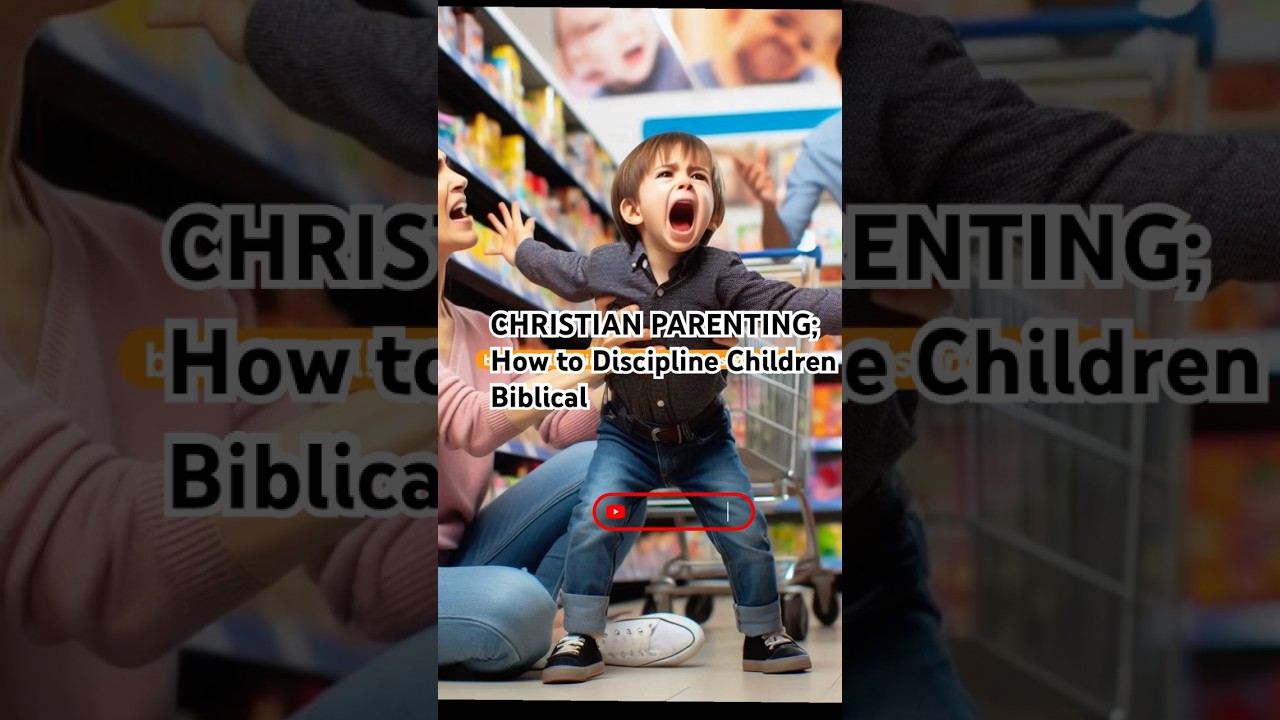 CHRISTIAN PARENTING: HOW TO DISCIPLINE CHILDREN BIBLICALLY (PRO 22:6)#christianparenting#biblestudy