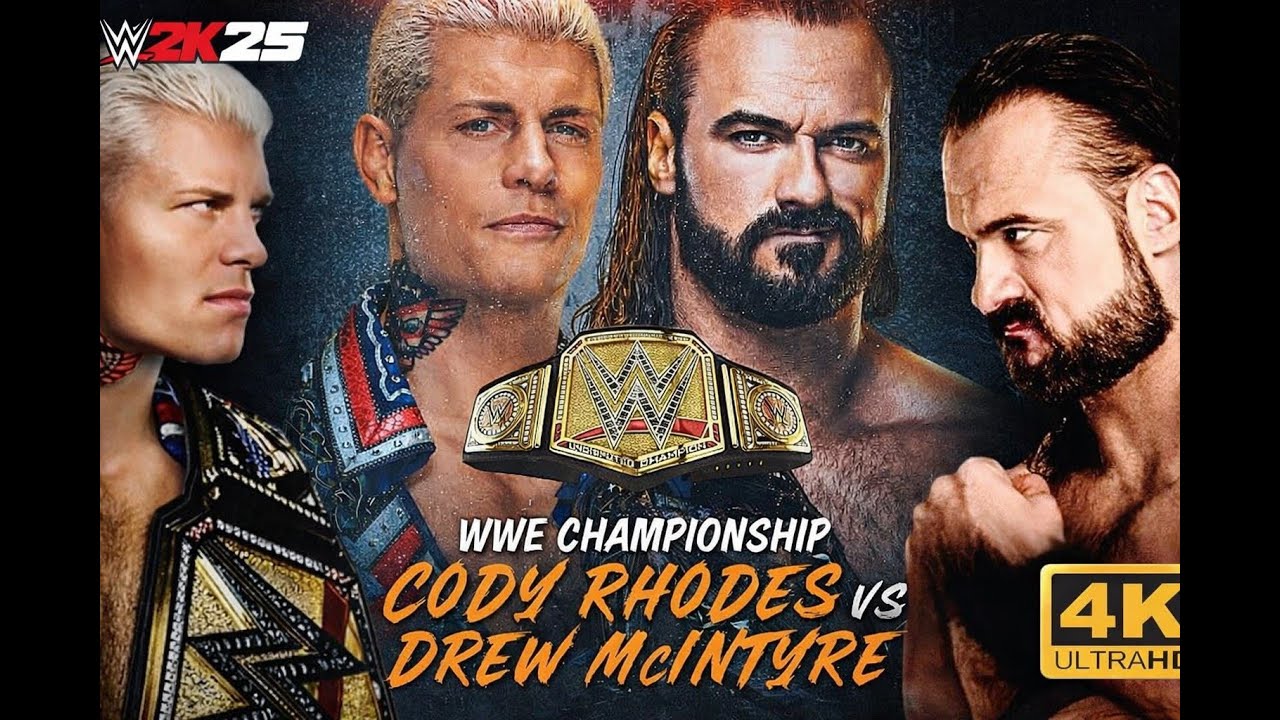 Cody Rhodes VS Drew Mcintyre| IRONMAN MATCH 