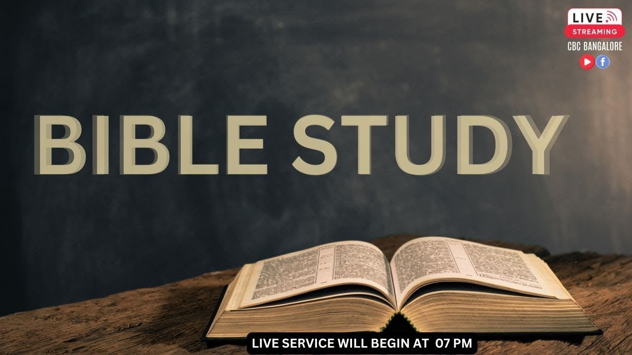 LIVE! Welcome to our Bible Study || Pastor Jayapal