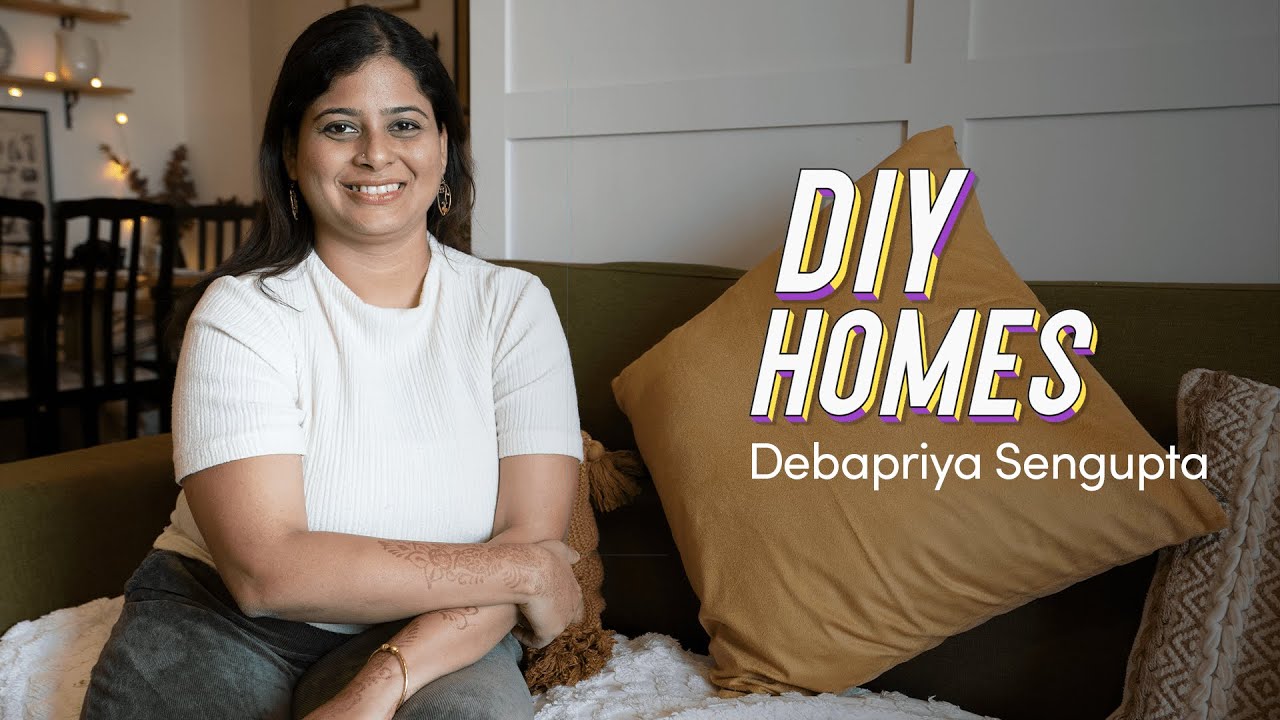 Inside Debapriya's 3BHK Rental Home In Mumbai #homelybylbb