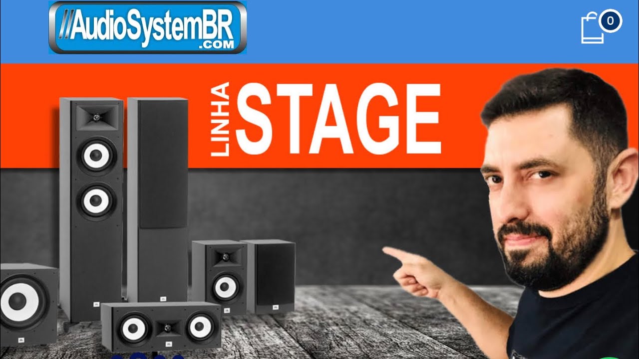 Caixas JBL linha STage? São boas? A180, A130, A125c e subwoofer A100P