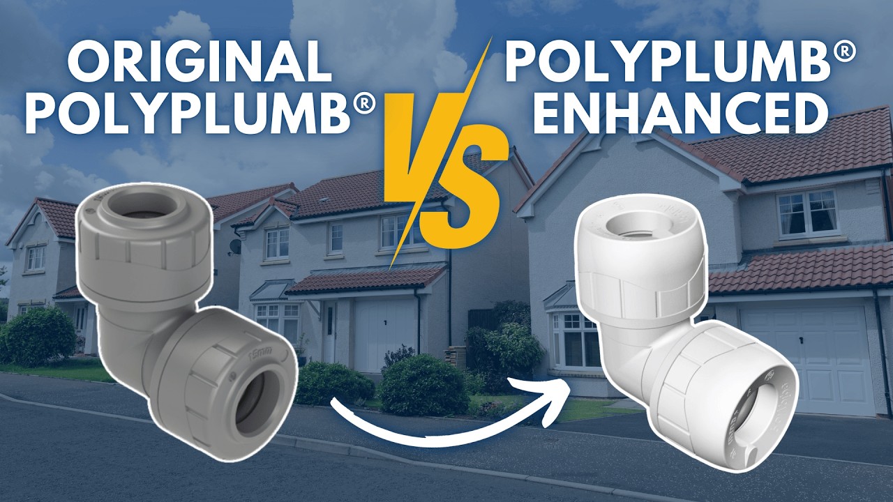 PolyPlumb® Enhanced | Now in White | The Only Fitting You’ll Ever Need