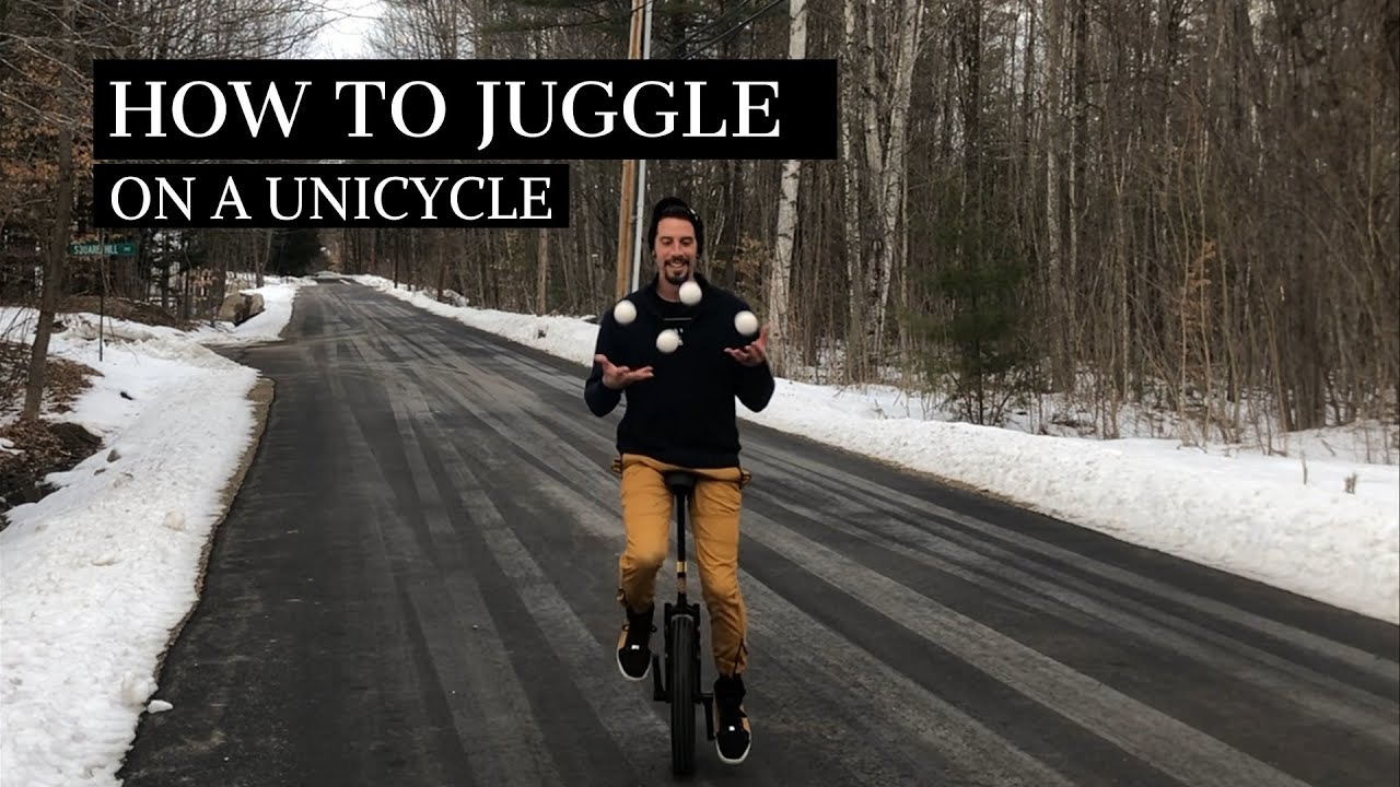 How to Juggle on a Unicycle