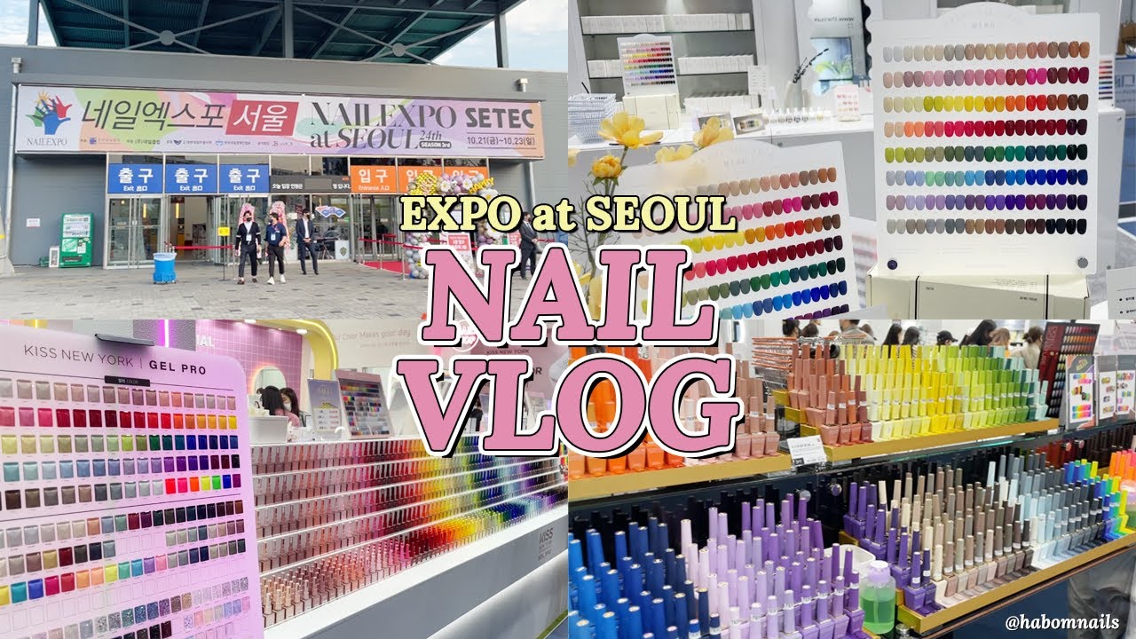 Sub) 눈 돌아가는 역대급 네일 박람회!👀 Korea Nail Expo
