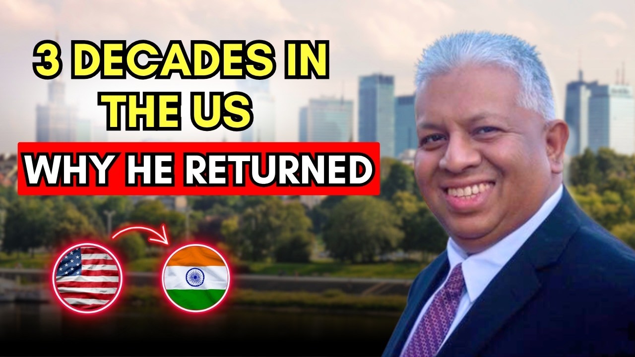 Why Sumit Returned to India After 34 Years in US?