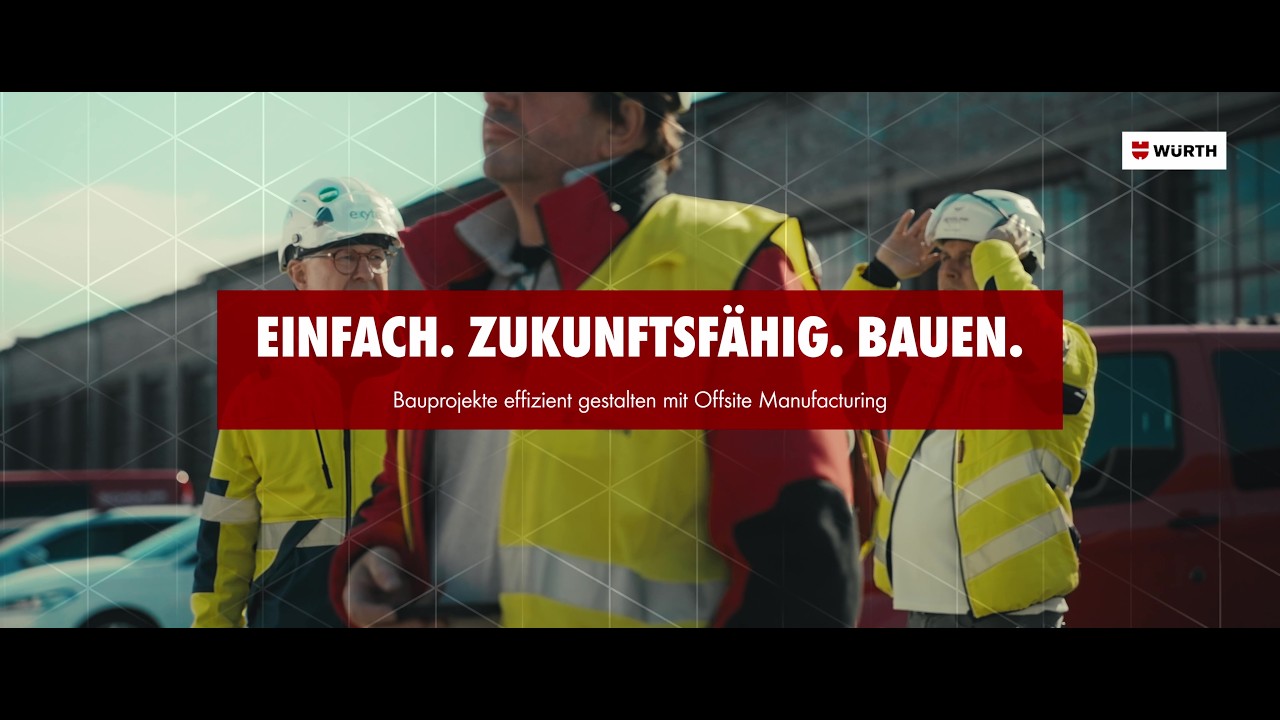 Einfach. Zukunftsfähig. Bauen. – Bauprojekte effizient gestalten mit Offsite Manufacturing