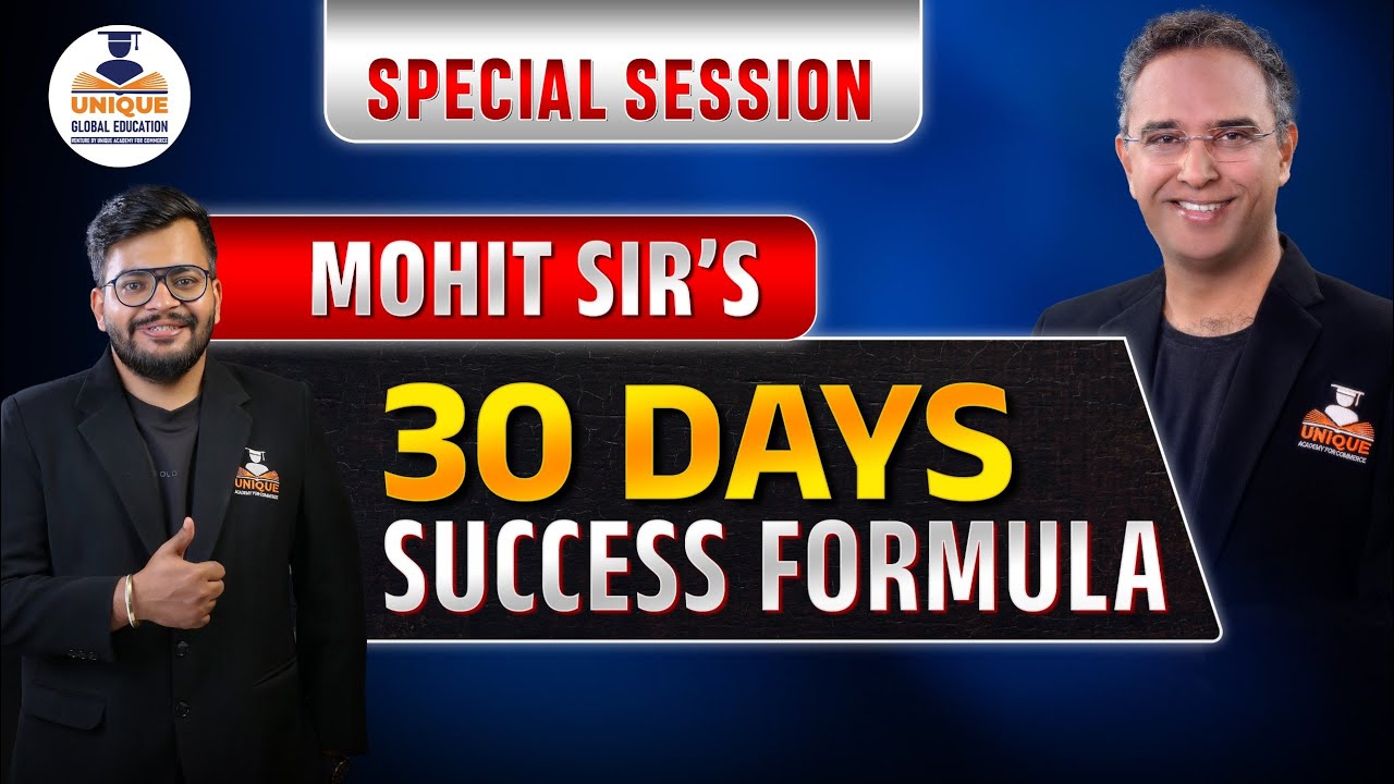 CMA US 2026 Roadmap | How Mohit Sir Cracked US CMA in Just 1 Month! 💯