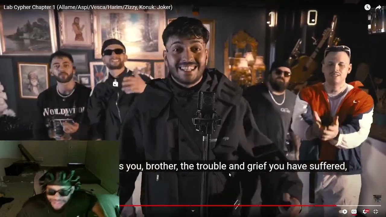 AMERICAN Reacts To TURKISH RAP Lab Cypher Chapter 1 (Allame/Aspi/Vesca/Harim/Zizzy, Konuk: Joker)