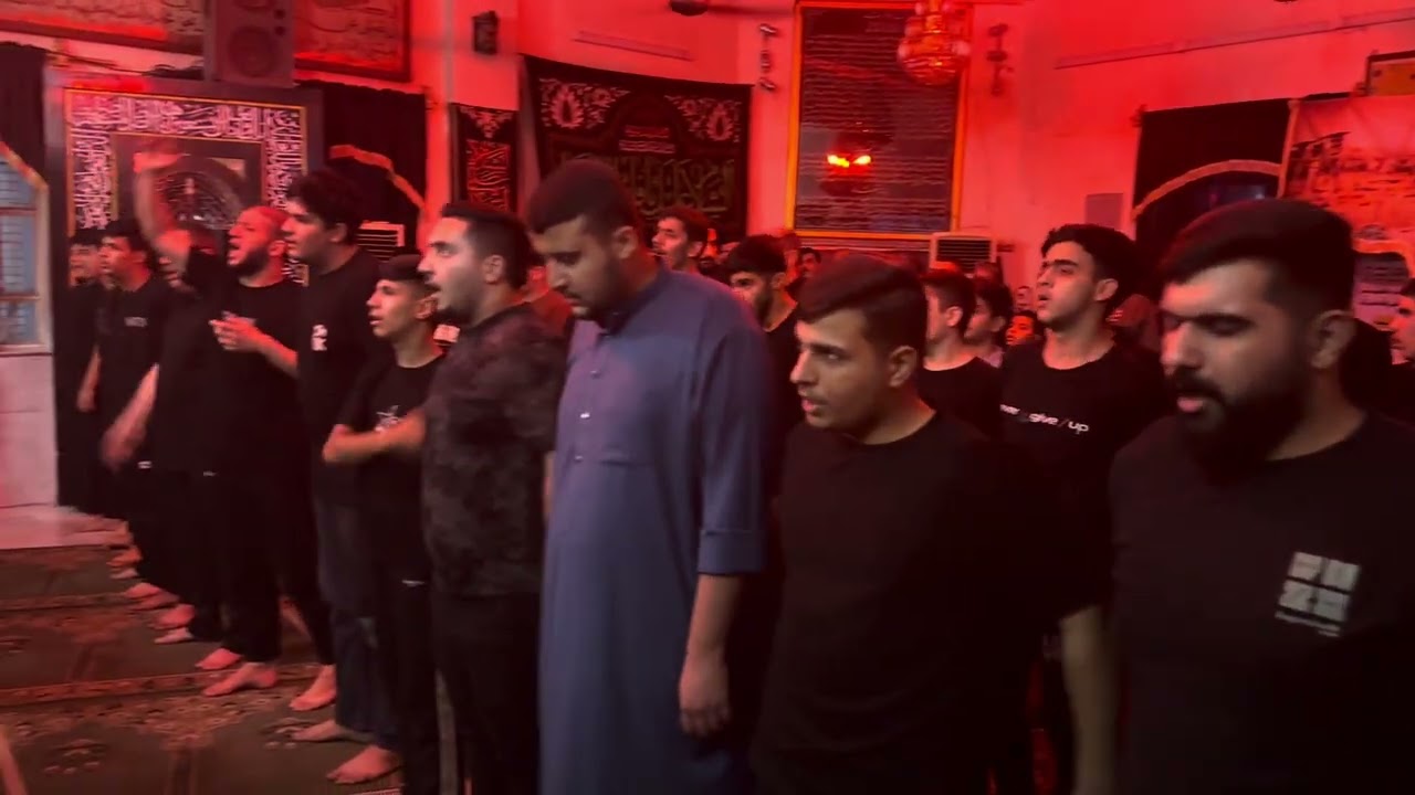 باوع الشمايل - للشاعر احمد علي البغدادي- عزاء حسينية السبع ابكار- بغداد- ليالي شهرمحرم - 1447