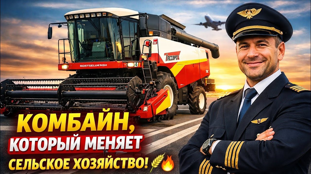 Комбайн, Который Меняет Сельское Хозяйство! 🌾🔥
