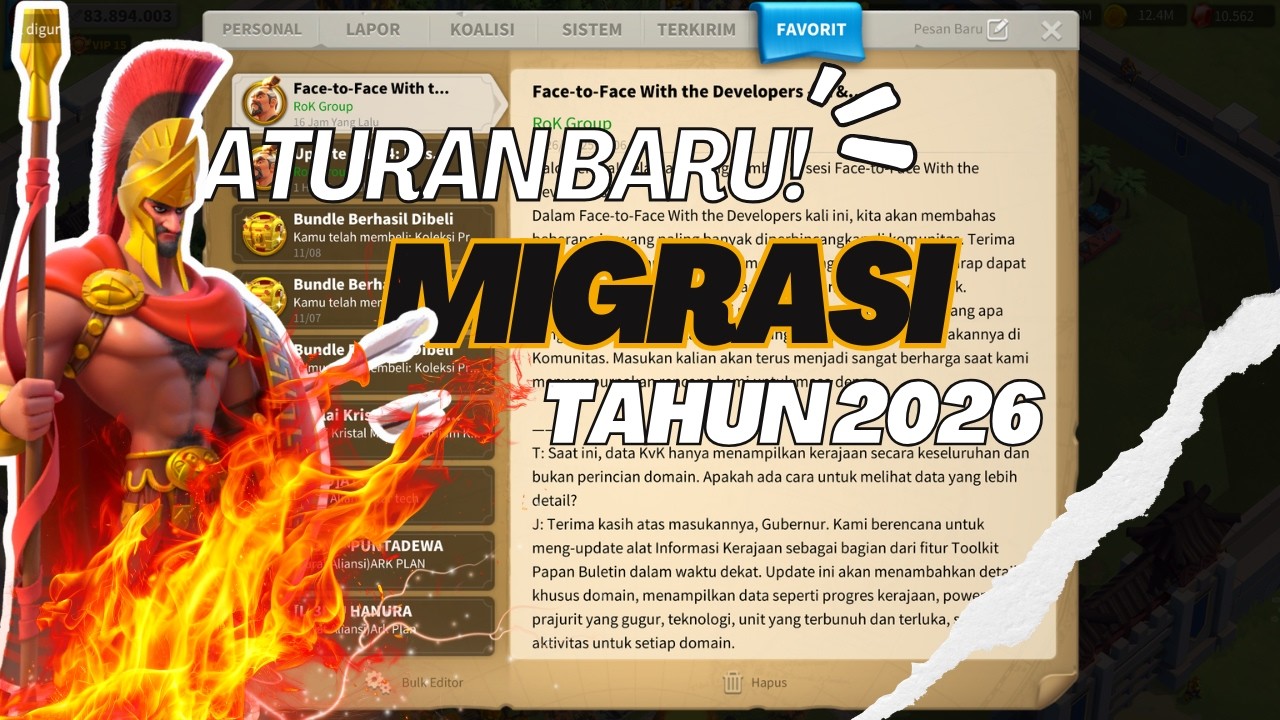Siap-Siap Pindah! Perubahan Aturan Migrasi KvK 2, 3, & 4 yang Wajib Kamu Tahu.