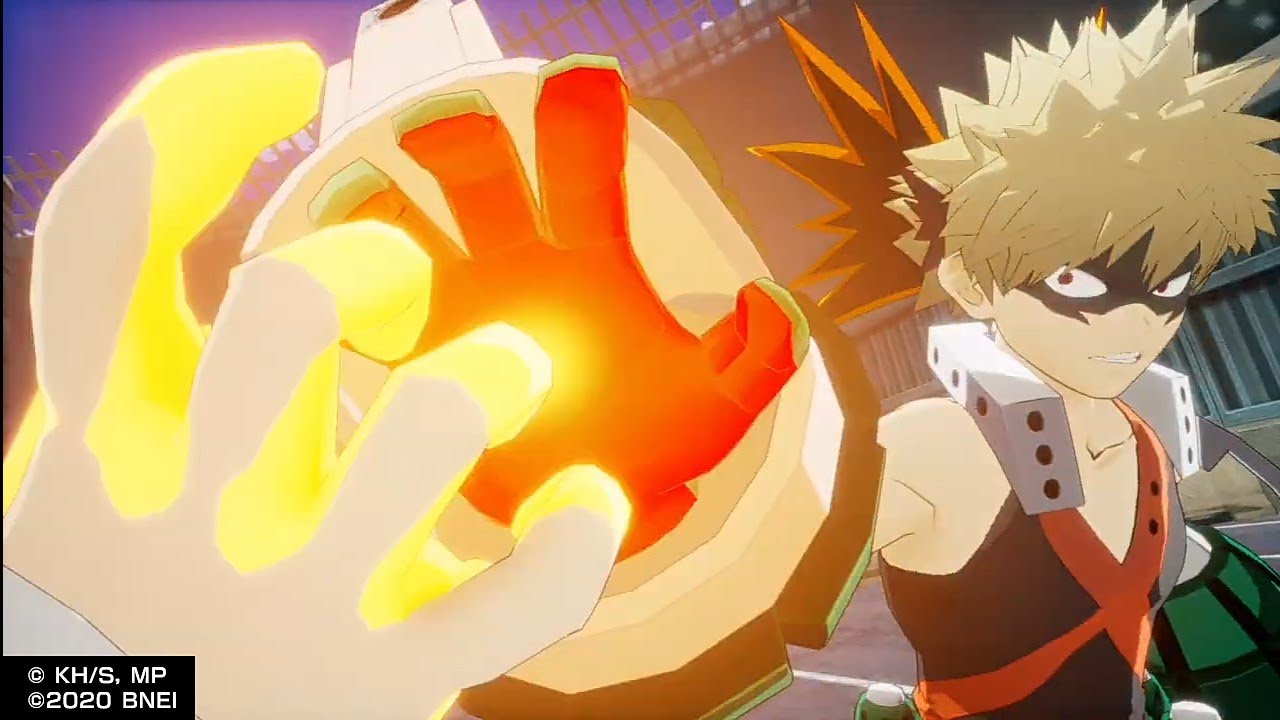 MY HERO ONE'S JUSTICE 2 Katsuki Bakugo vs Camie Utsushimi