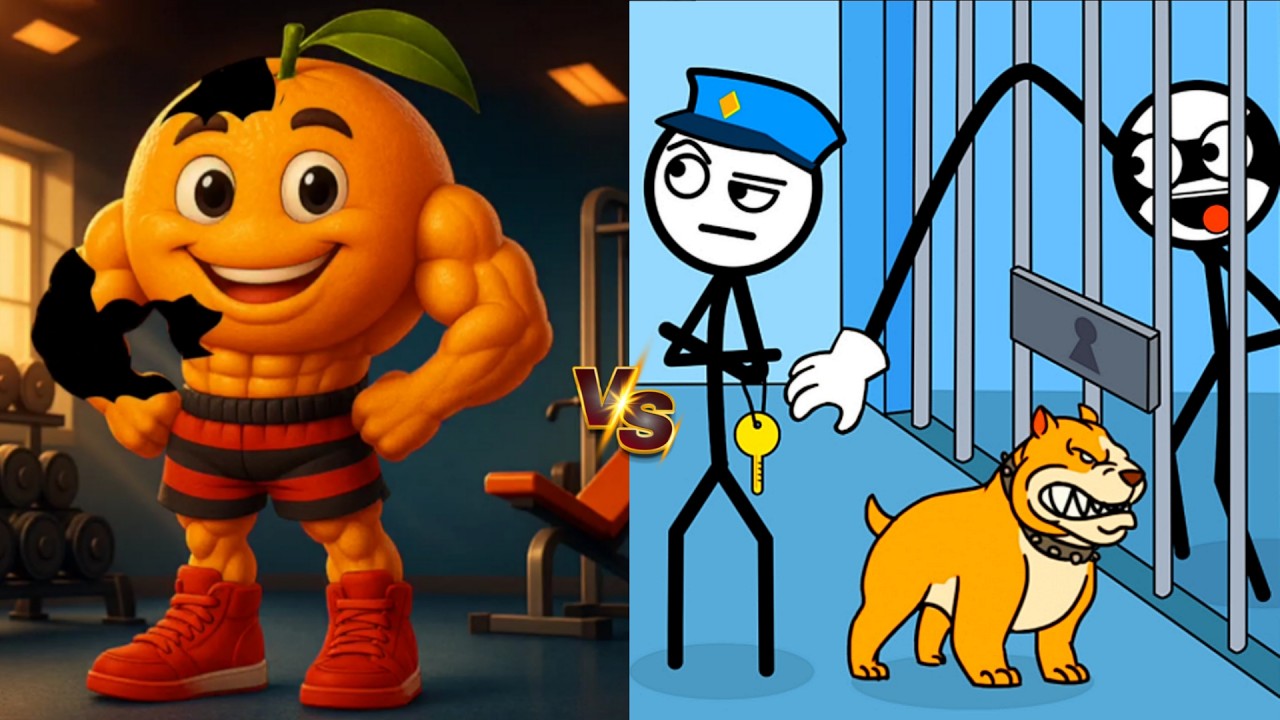 Italian Brainrot vs Thief Puzzle Merge Gameplay Merge Epic Callenge Doubles Tung Tung Sahur Din Din!