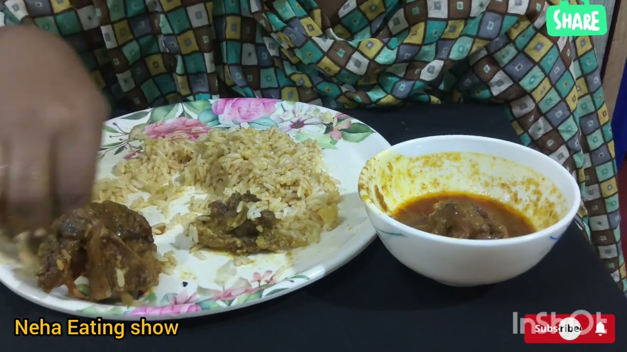 Bengali eating show-Spicy 🔥🥵 Beef Curry Eating With Rice and pakora#food #bengali #eating @Neh-m5z