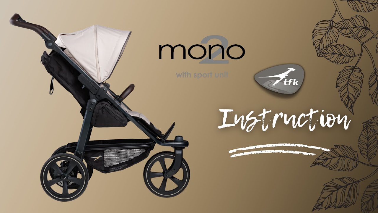 tfk mono2 sport stroller instruction video