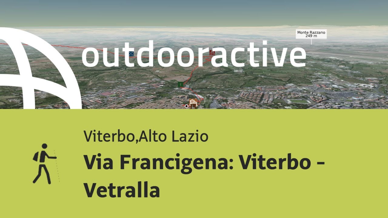 Pilgerweg in Viterbo,Alto Lazio: Via Francigena: Viterbo - Vetralla