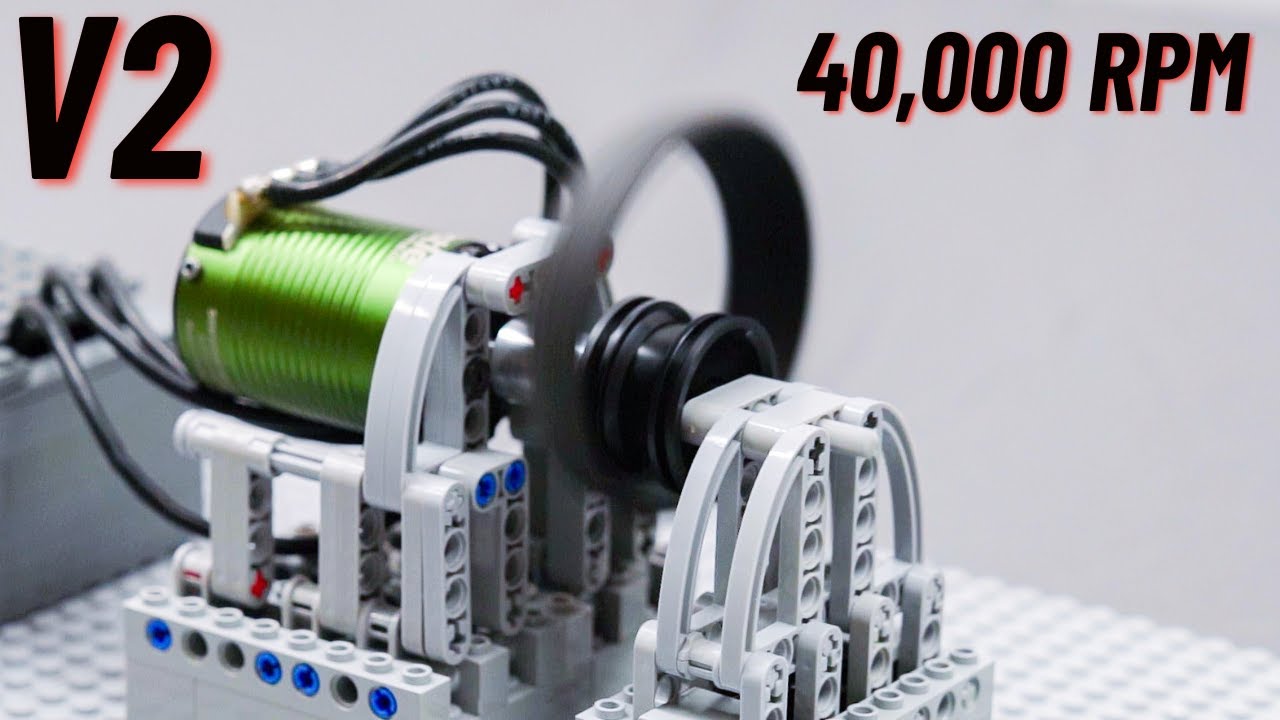 Exploding More Lego Tires with Speed