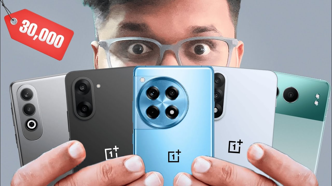 Top 5 Best OnePlus Phones to buy under ₹30000 !!