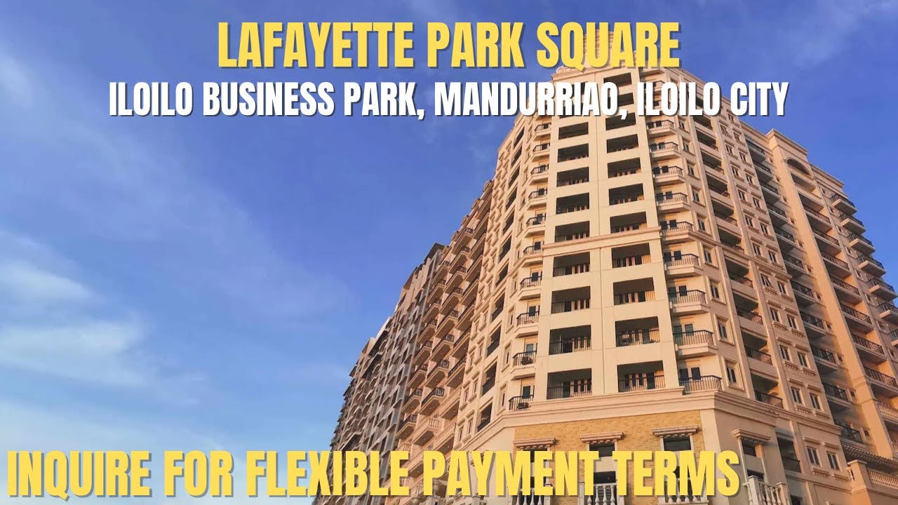 LAFAYETTE PARK SQUARE | Condo Tour | Own a Property at 5% Downpayment | Iloilo Business Park, Iloilo