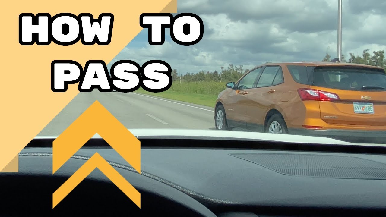 How To Appropriately Pass Another Vehicle/Driving Tips/Auto