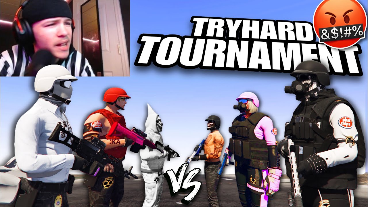 I HOSTED A CRAZY 1V1 TOURNAMENT with Toxic Tryhards in GTA Online... (winner gets prize?)