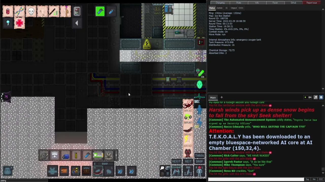 [SS13 Gameplay] The Horror of Icemoon