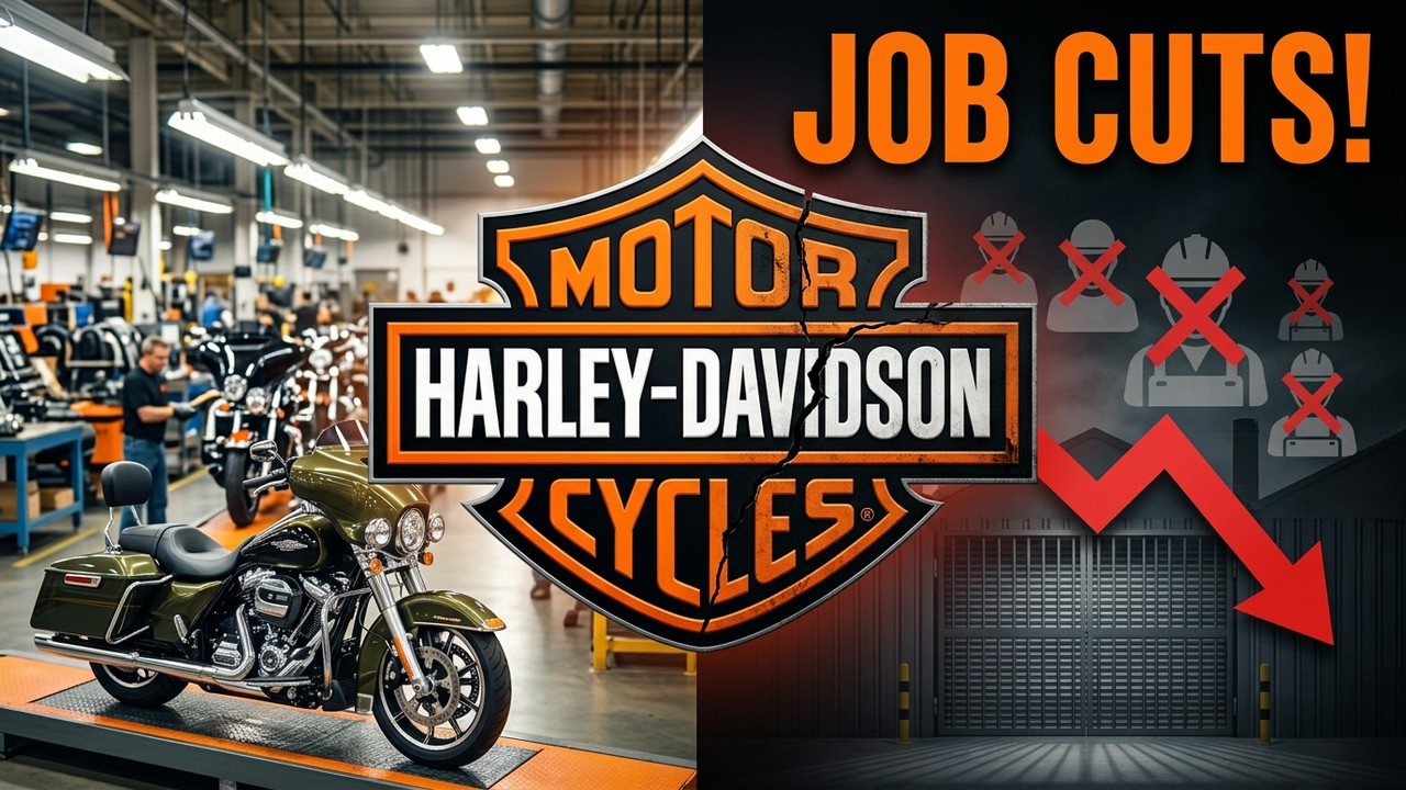 Компания Harley-Davidson была вынуждена сократить рабочие места | Полная история