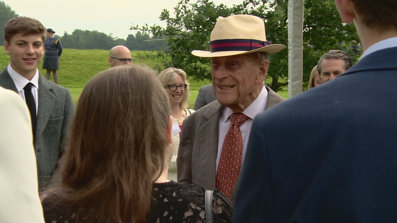 Prince Philip presents his final DoE gold ceremony in Scotland