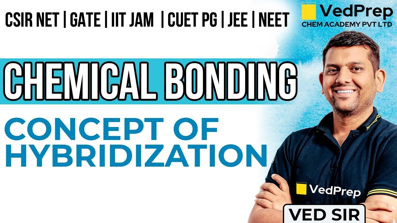 Chemical Bonding | Concept of Hybridization | CSIR NET | GATE | IIT JAM | Chem Academy