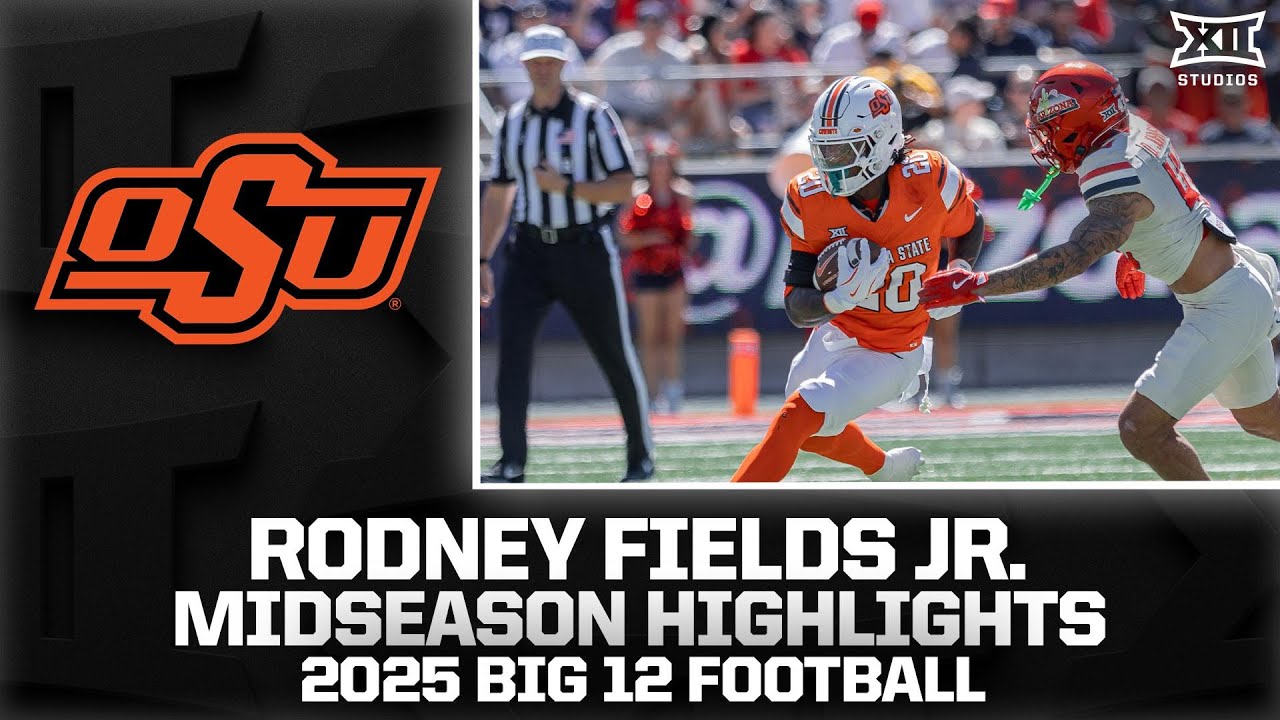 Rodney Fields Jr. Midseason Highlights | 2025 Big 12 Football