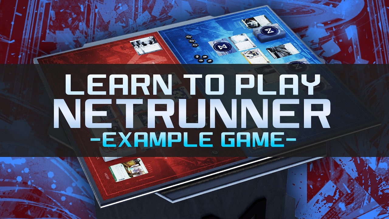 Learn To Play Netrunner - Example Game