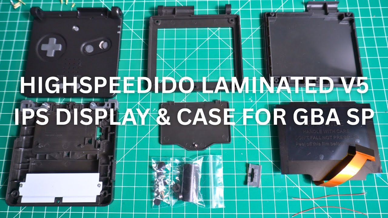 GBA SP HIGHSPEEDIDO LAMINATED V5 IPS Review