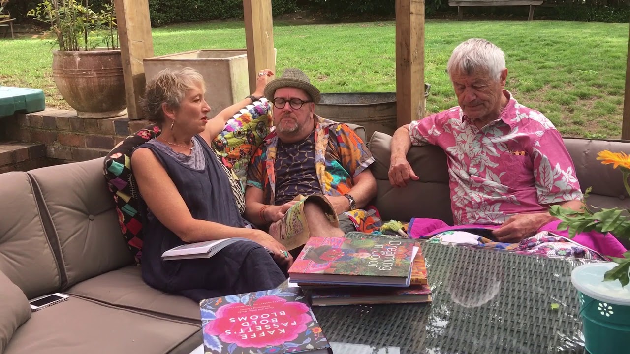 Kaffe Fassett and Brandon Mably in Conversation with Kathy Doughty