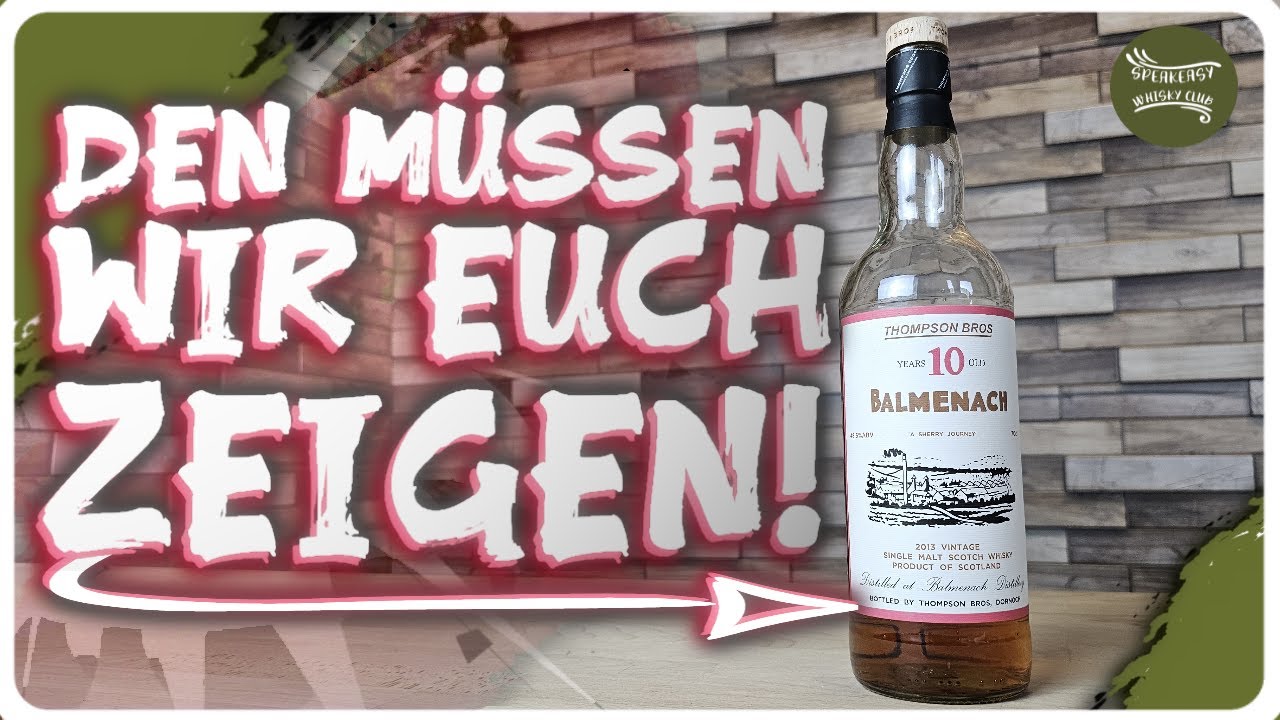 SWC Tasting: Balmenach 10 Thompson Bros. | Seid schnell! | 48,5 Vol. %