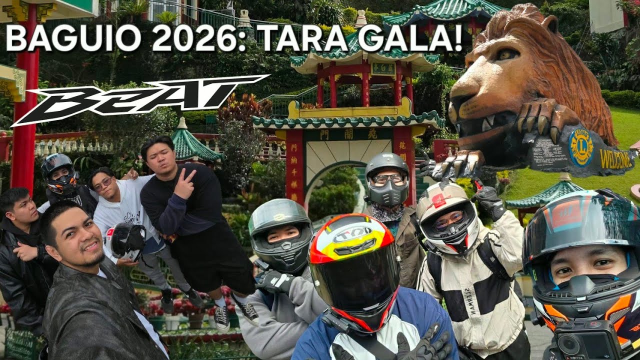 BAGUIO RIDE JANUARY 2026, Ma-Foggy Na Gala!! // Day 2 & 3