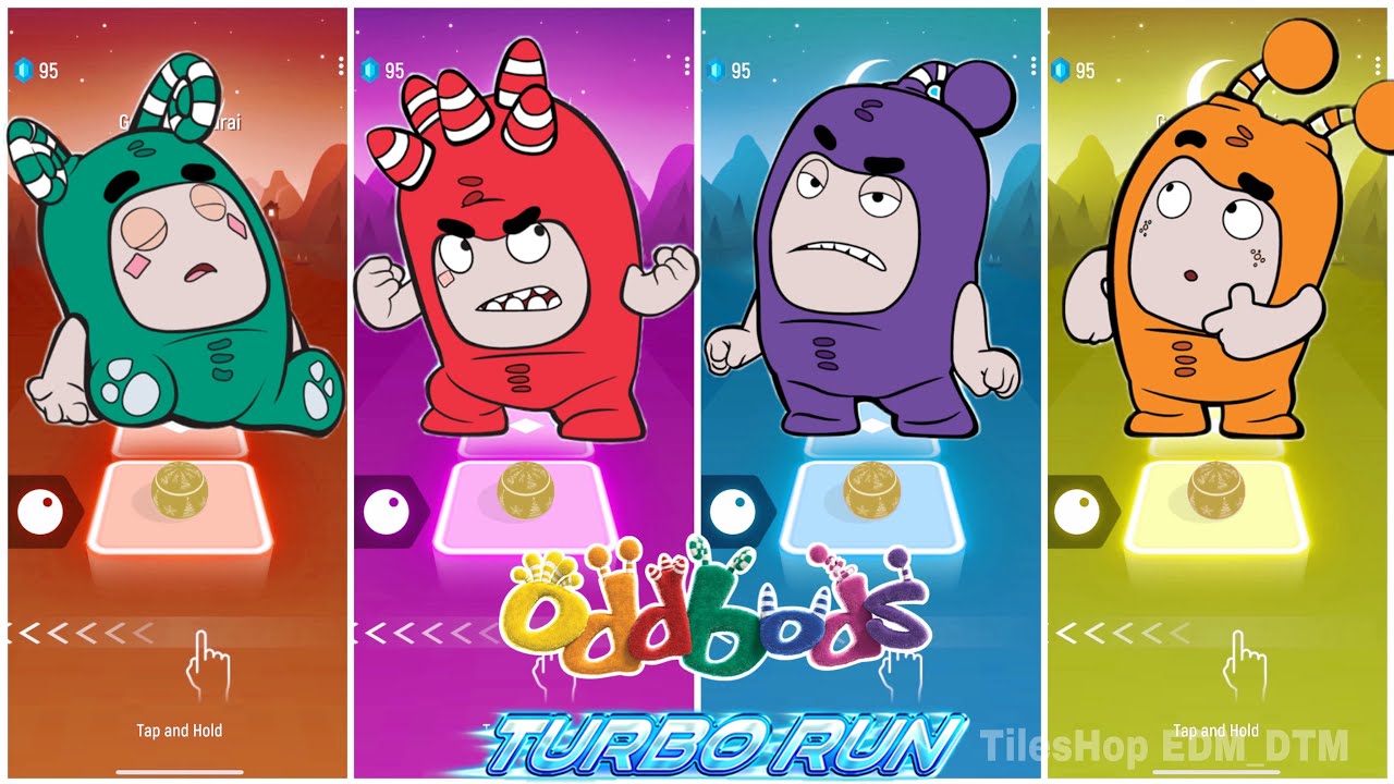 Oddbods Zee 🆚 Oddbods Fuse 🆚 Oddbods Jeff 🆚 Oddbods Slick 🎶 Who Will Win?