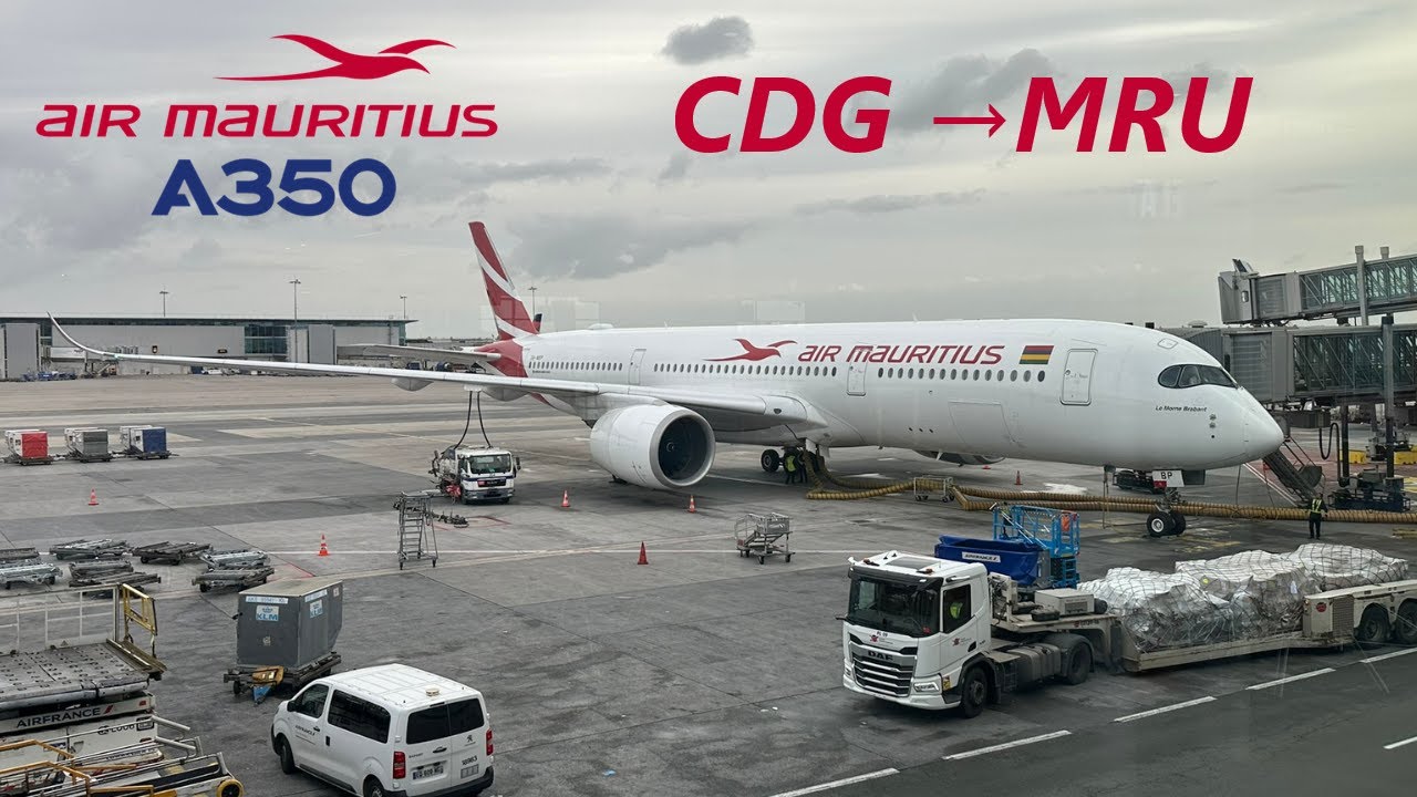 Air Mauritius | Airbus A350 | Paris CDG 🇫🇷 → Mauritius MRU 🇲🇺 | Economy | ✈️ [FULL FLIGHT REPORT]