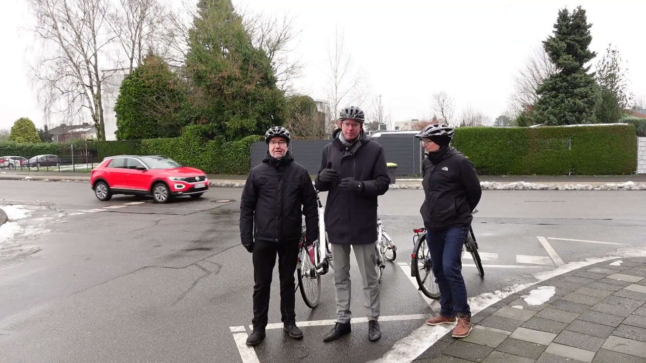 Information zur Radroute West - Beteiligung vom 17. Februar bis 25. März 2025