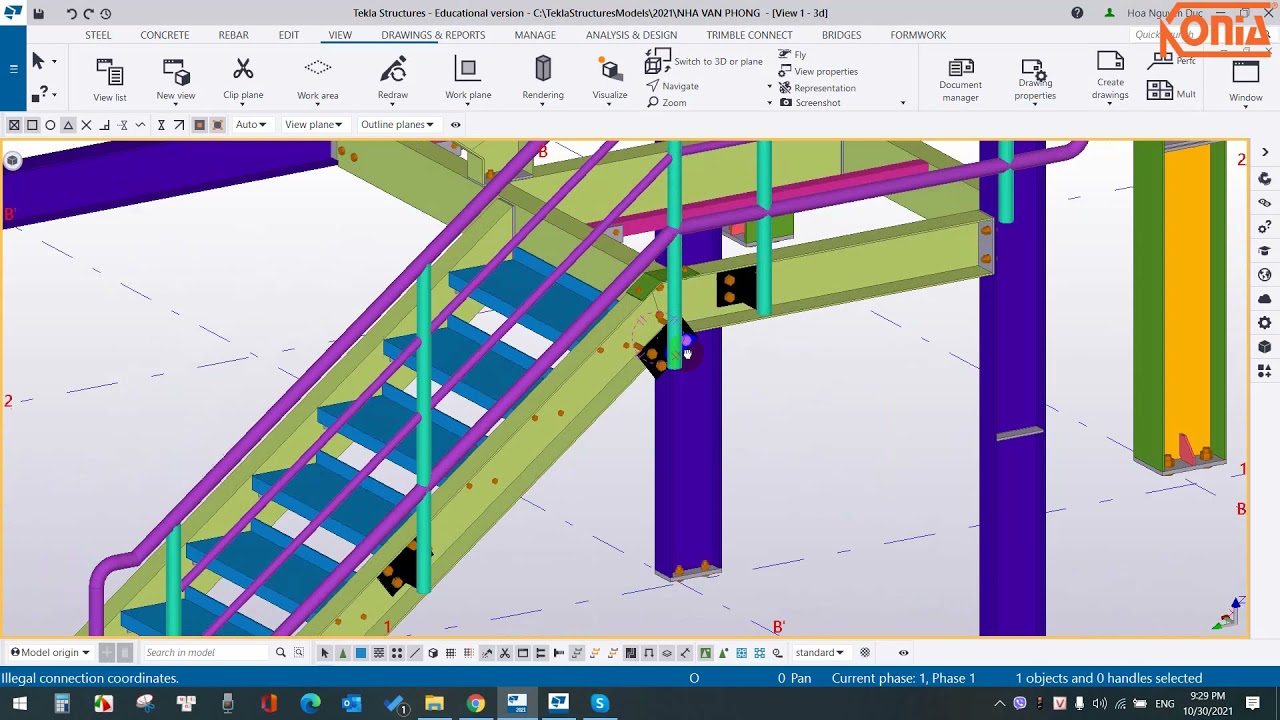 Tekla Extension #9 - Handrails