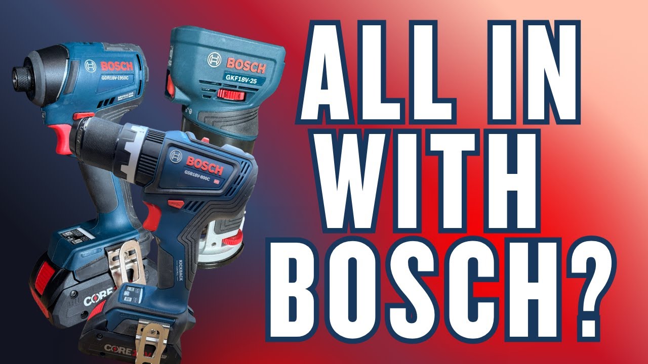 Can Bosch Be Your ONLY Tool Platform?