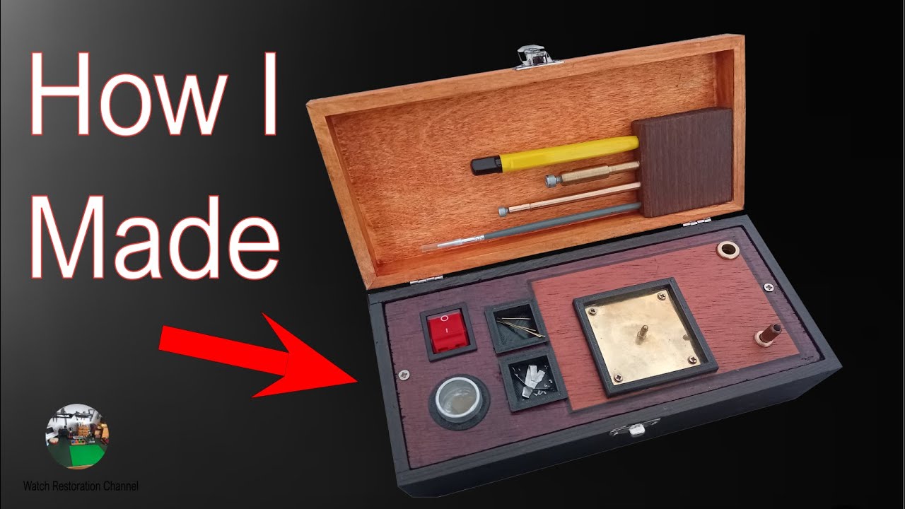 How I made my Watch dial foot soldering machine (Tutorial)