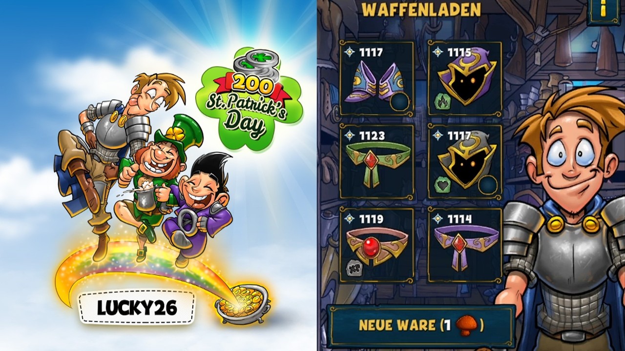 Shakes & Fidget - Das Neue Update auf F9 & Lucky Day Code! *2404 SFGame