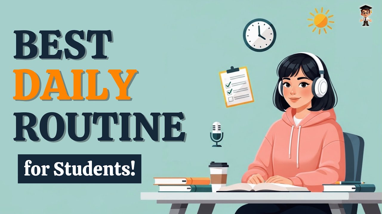 English in Daily Life - The Best Daily Routine for Students | Organize Your Day & Learn Better