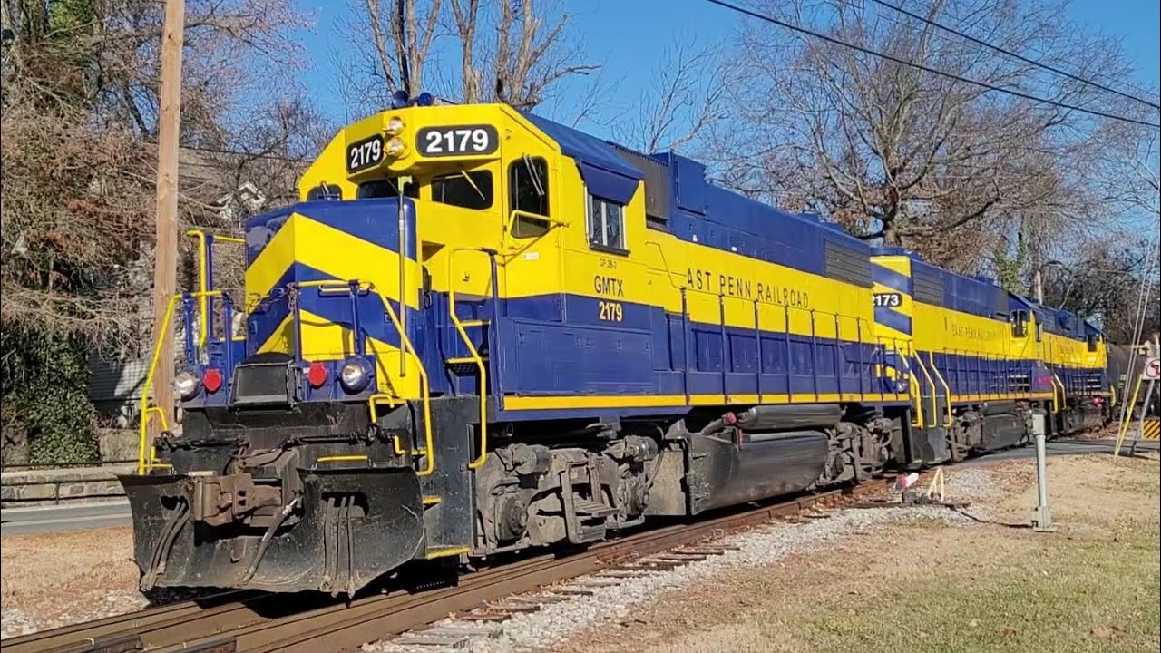 Rare Sunday appearance by East Penn to Wilsmere Yard!