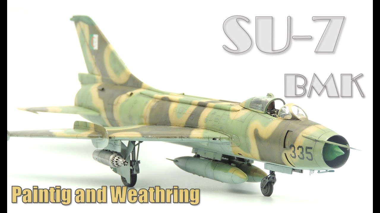 Su-7 BMK - Modelsvit - Painting and Weathering