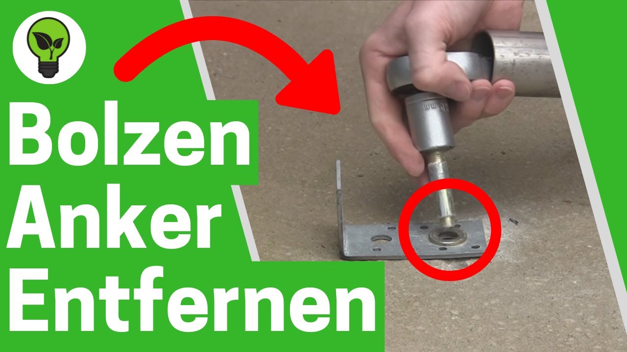 Schwerlastanker Entfernen ✅ ULTIMATIVE ANLEITUNG: Wie Bolzenanker & Ankerschrauben Demontieren???