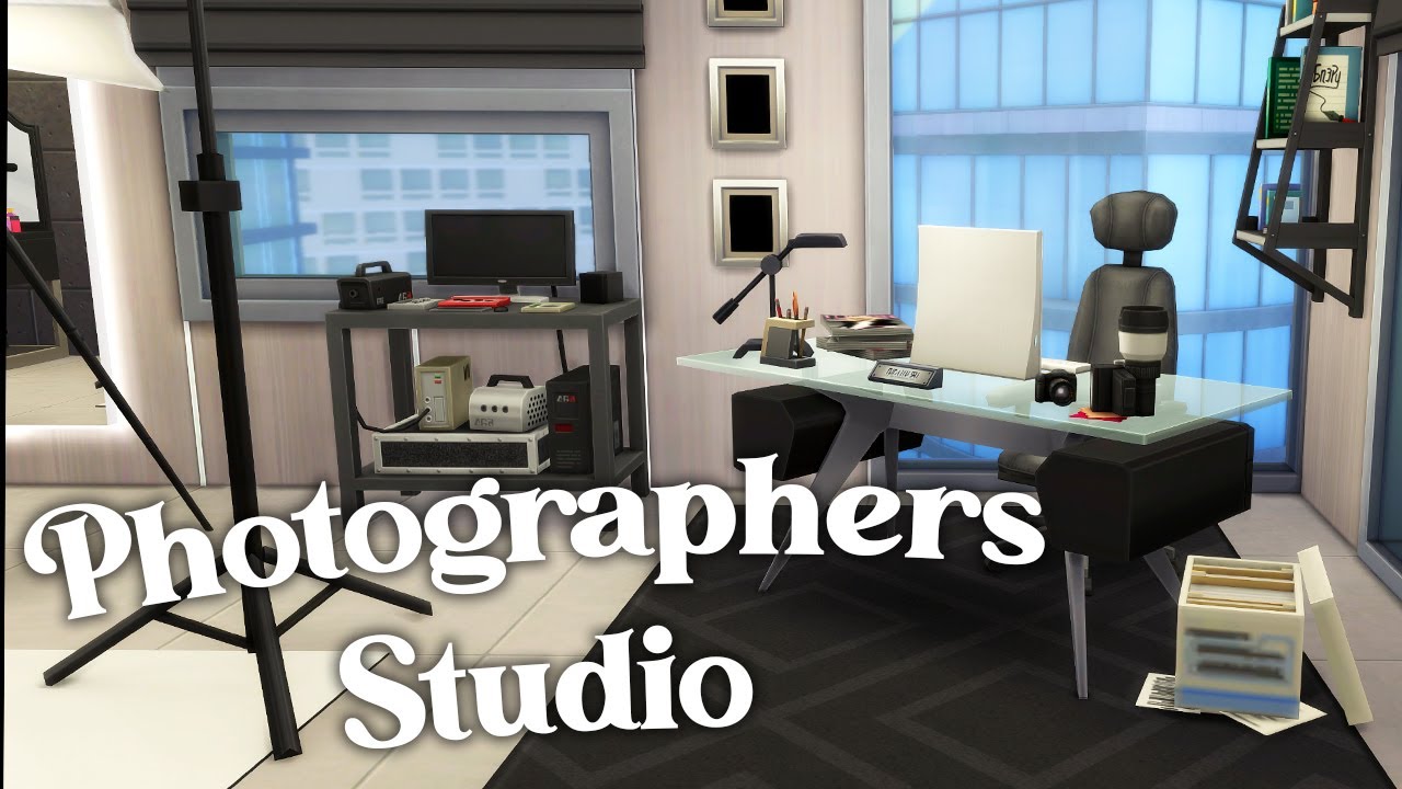 Photographers STUDIO | The Sims 4 Speedbuild